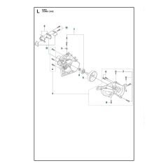 Husqvarna 323Ex - Crankcase
