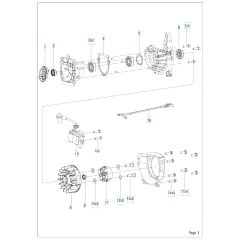 Husqvarna 323S15 - Crankcase & Clutchdrum