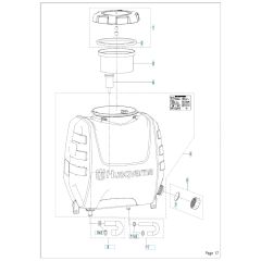 Husqvarna 323S15 - Tank