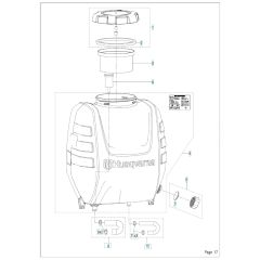 Husqvarna 323S25 - Tank