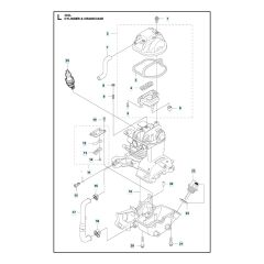 Husqvarna 324L - Cylinder & Crankcase