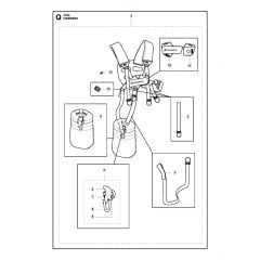 Husqvarna 324L - Harness