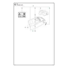 Husqvarna 362 - Cylinder Cover