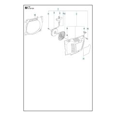 Husqvarna 362 - Starter