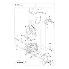 Husqvarna 439 - Chain Brake