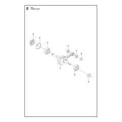 Husqvarna 439 - Crankshaft