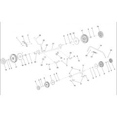 Hayter Osprey 46 - 610B (320000001 - 320999999) - Suspension - Traction - Hoc Assembly