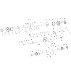 Hayter Osprey 46 - 611B (319000001 - 319999999) - Suspension - Traction - Hoc Assembly