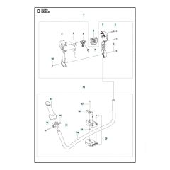 Husqvarna 535iFR - Handle