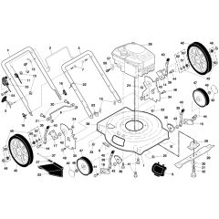 McCulloch 655 HW - 96111001200 - 2007-08 - Product Complete Parts Diagram