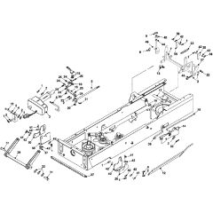 Countax A2050 - From 01-01-2007 To 01-01-2008 - 10 Deck Actuator And Hangers