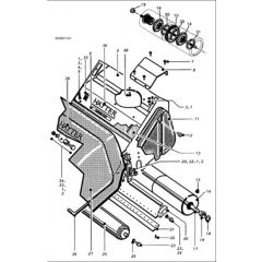 Hayter Ambassador 3 - 390T (390T001141 - 390T002000) - Mainframe Assembly
