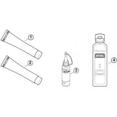 Genuine Stihl BG56 / P - Miscellaneous lubricants and greases