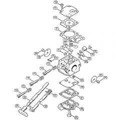Genuine Stihl BR106 / D - Carburetor C1Q-SK6