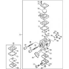 Genuine Stihl BR200 / H - Carburetor 4241/19 (037.2018)