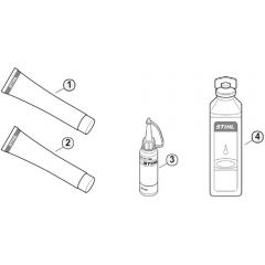 Genuine Stihl BR200 / T - Miscellaneous lubricants and greases