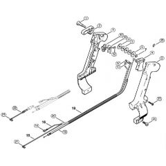 Genuine Stihl BR320 / J - Control handle