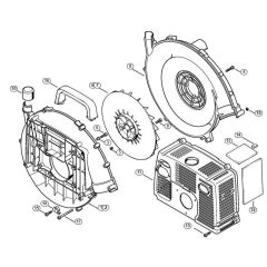 Genuine Stihl BR420 C / F - Fan housing