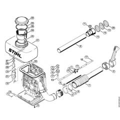 Genuine Stihl BR420 C / N - Conversion kit BR/SR