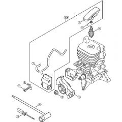 Genuine Stihl BR430 / B - Ignition system