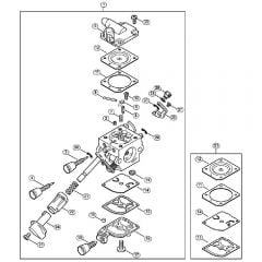 Genuine Stihl BR430 / G - Carburetor 4244/12