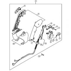 Genuine Stihl BR430 / M - Control handle