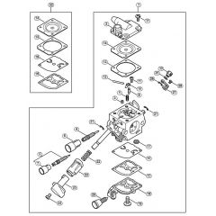 Genuine Stihl BR450 / H - Carburetor C1Q-S209