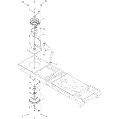 Countax C40 - From 25-03-2019 - 09 PTO Bearing Assy