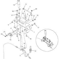 Countax C40 - From 25-03-2019 - 12 Hand Brake