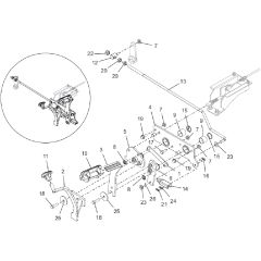 Countax C40 - From 25-03-2019 - 13 Pedals