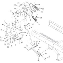 Countax C40 - From 25-03-2019 - 17 Deck Lift Handle