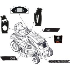 Countax C40 - From 25-03-2019 - 23 Decals Style