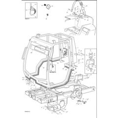 Hayter Cab For R314 - 954S - Fittings