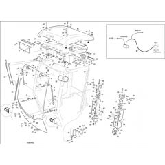 Hayter Cab For - 964V - Roof/Front/Rear Mounting