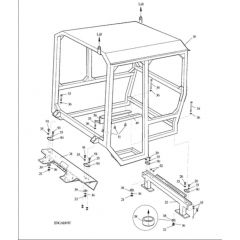 Hayter Cab For T44 - 929P - Fittings 2