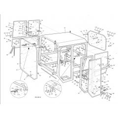 Hayter Cab For T44 - 929P - Main Cab