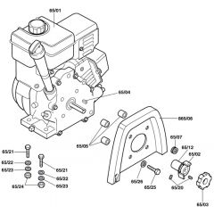 Atco Club 20 - F016312042 - Engine Mount Assembly
