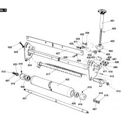 Atco Club B20 - F016L80530 - Front Roller Assembly