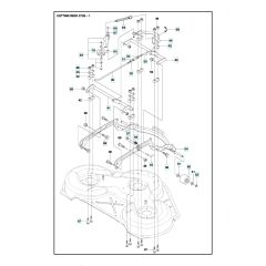 Husqvarna COMBI 103 R200 - 103cm Cutting Deck