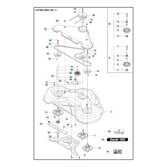 Husqvarna COMBI 103 R200 - 103cm Cutting Deck 2