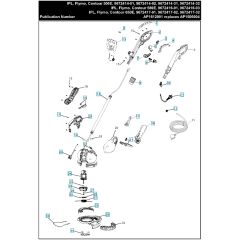 Flymo Contour 580 E - 2016-12 - Trimmer Main Assembly