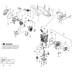 McCulloch CS330 - 2012-09 - Engine Parts Diagram