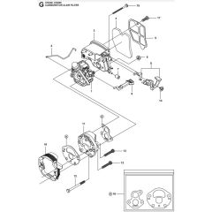 McCulloch CS340 - 966631401 - 2014-10 - Carburetor & Air Filter Parts Diagram