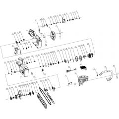 Cobra CS35040VZ - Chainsaw Aug 2020 Main Diagram