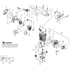 McCulloch CS400 - 2012-07 - Engine Parts Diagram