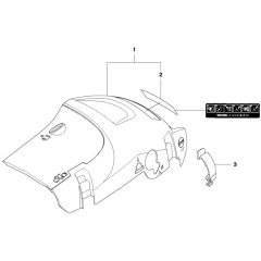 McCulloch CS450 - 2011-07 - Cylinder Cover Parts Diagram