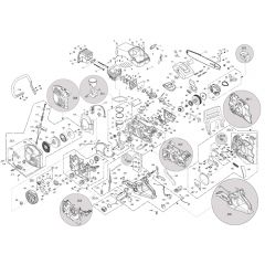 Cobra CS520 - Chainsaw Engine Diagram