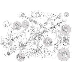 Cobra CS620 - Chainsaw Engine Diagram