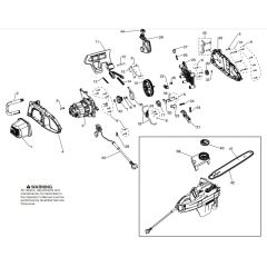 McCulloch CSE2040S - 2014-05 - Main Assy Parts Diagram