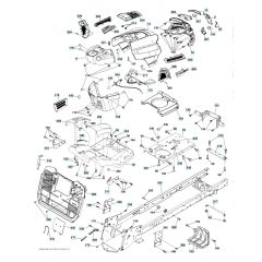 Husqvarna Cth163 T - Chassis & Frame